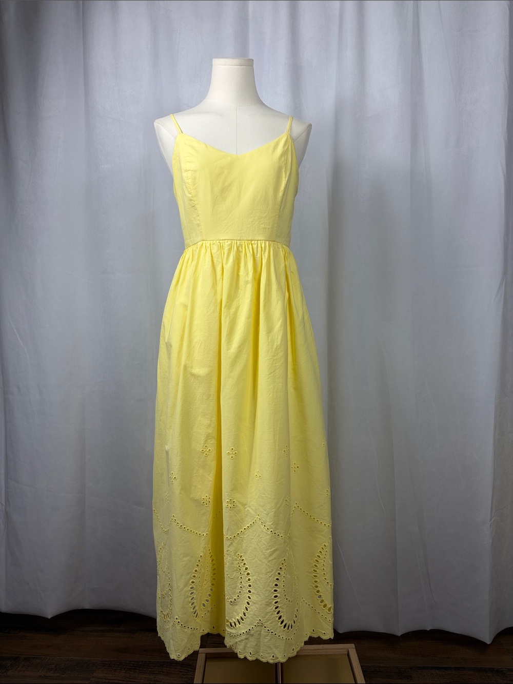 NWOT Calypso St Barth Lekha Cotton Midi Eyelet Dress. - Picture 3 of 14
